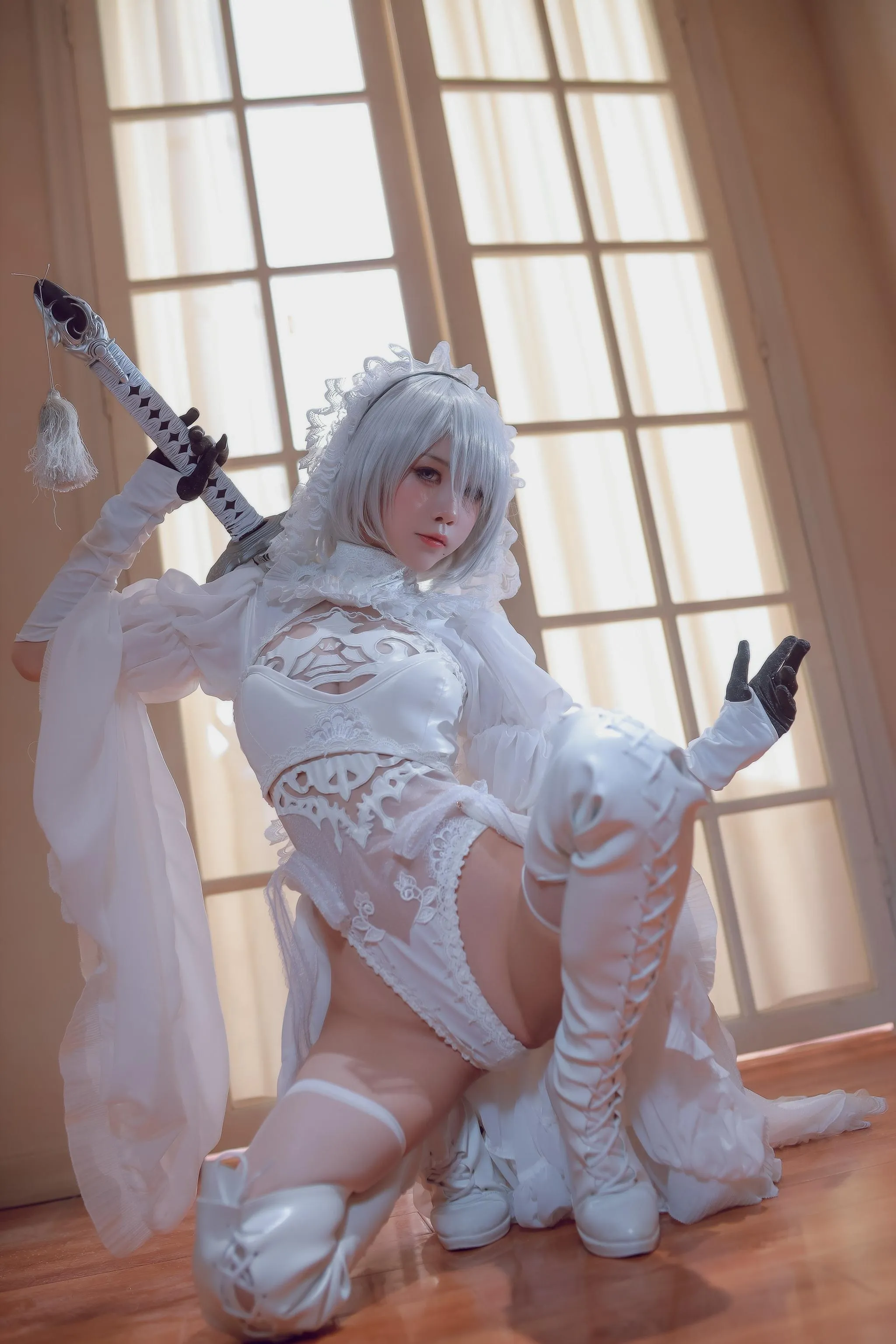 水淼Aqua – NO.39 -黑白2b [55P]插图8